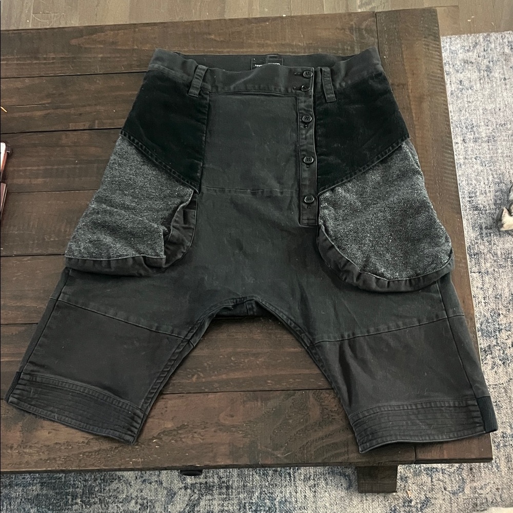 Vintage Issey Miyake x Tsumori Chisato Drop Crotch Patchwork Knicker Pant /Short - Picture 11 of 17